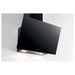 Indesit IHVP 62F LT K 60cm Angled Chimney Hood - Black - Unbeatable Bathrooms
