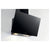 Indesit IHVP 62F LT K 60cm Angled Chimney Hood - Black - Unbeatable Bathrooms