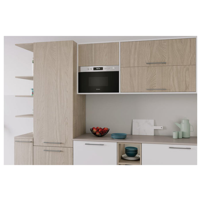 Indesit IM K12 XUK B/I 750W Microwave & Grill - Unbeatable Bathrooms