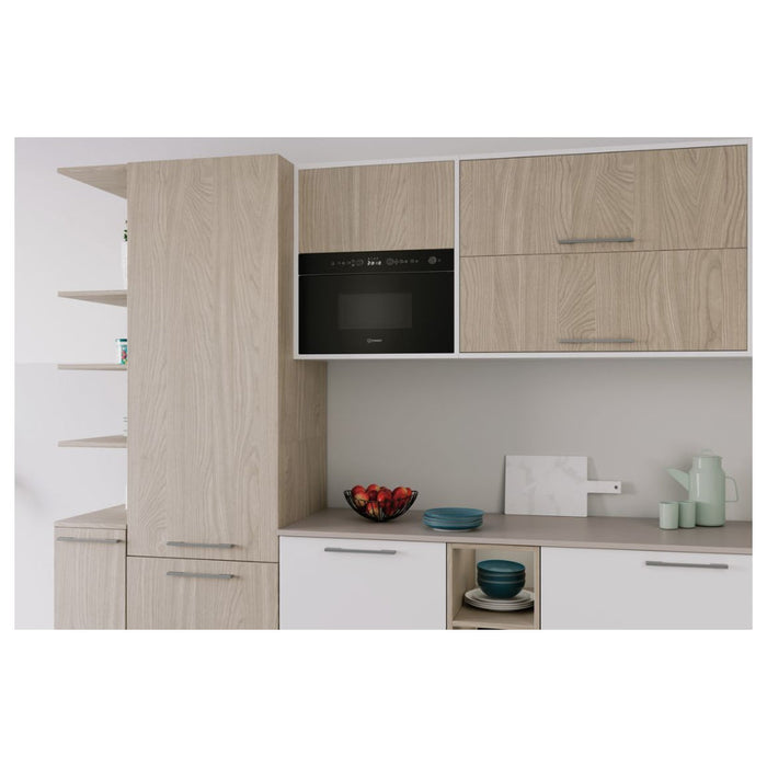 Indesit IM K12 XUK B/I 750W Microwave & Grill - Unbeatable Bathrooms