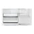 Indesit INK2 5322 W4UK F/S Frost Free 70/30 Fridge Freezer - White - Unbeatable Bathrooms