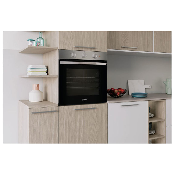 Indesit IO 232H X UK Single Electric Oven - Unbeatable Bathrooms