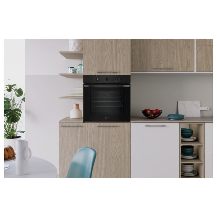 Indesit IO 233 B UK Single Electric Oven - Unbeatable Bathrooms