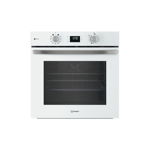 Indesit IO 258HS W UK Single Electric Oven - White - Unbeatable Bathrooms