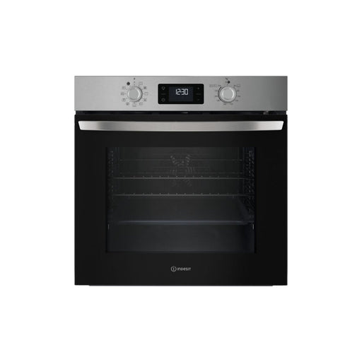 Indesit IO 278P1 X UK Single Pyrolytic Oven - St/Steel - Unbeatable Bathrooms