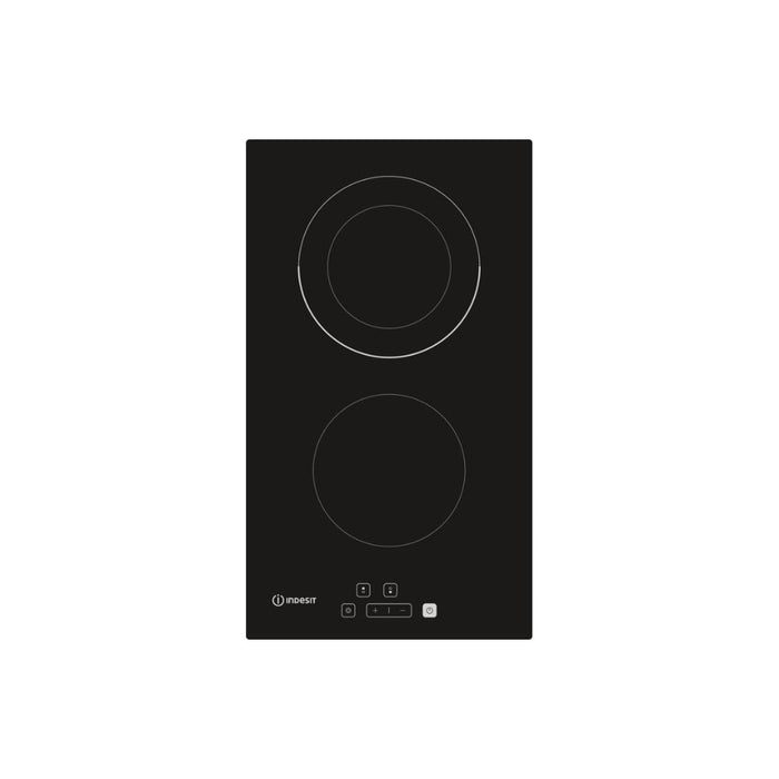 Indesit IRD 2030 B 30cm Domino Ceramic Hob - Black - Unbeatable Bathrooms