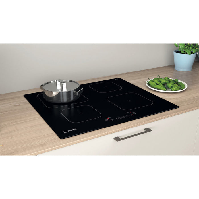 Indesit IS 83Q60 NE 60cm Induction Hob - Black - Unbeatable Bathrooms