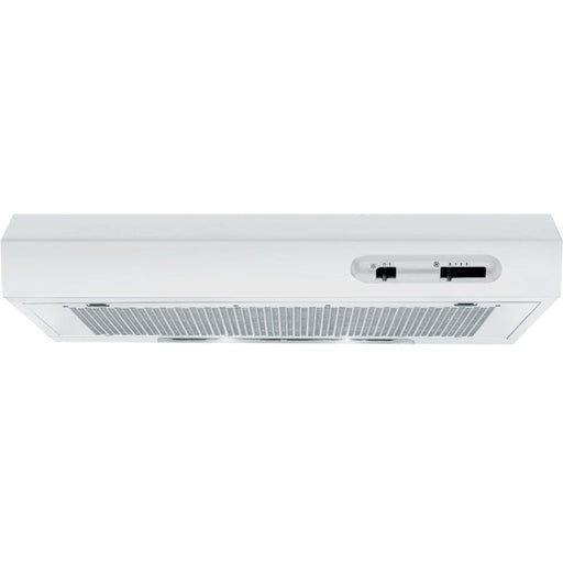 Indesit ISLK 66F LS W 60cm Visor Hood - White - Unbeatable Bathrooms
