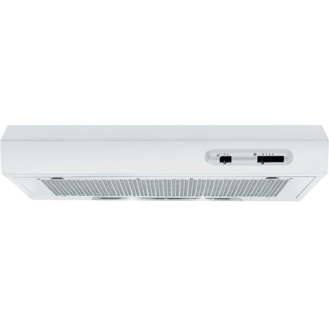 Indesit ISLK 66F LS W 60cm Visor Hood - White - Unbeatable Bathrooms