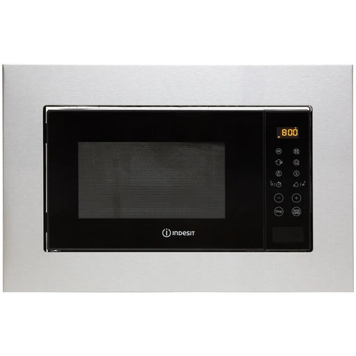 Indesit MWI120GXUK B/I 800W Microwave & Grill - St/Steel - Unbeatable Bathrooms
