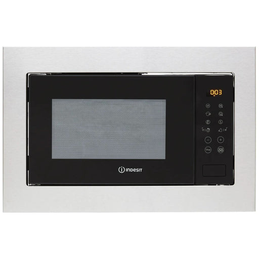 Indesit MWI125GXUK B/I 900W Microwave & Grill - St/Steel - Unbeatable Bathrooms