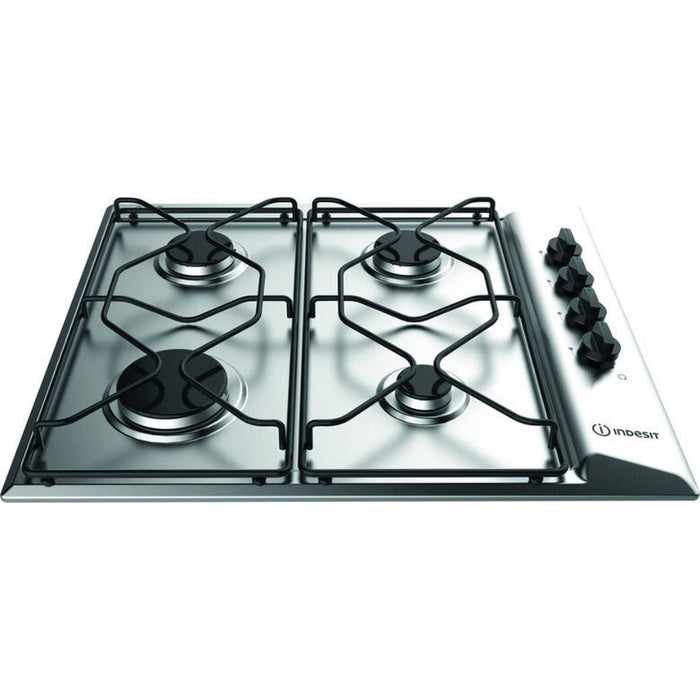 Indesit PAA 642 IX/I WE 1 60cm Gas Hob - St/Steel - Unbeatable Bathrooms