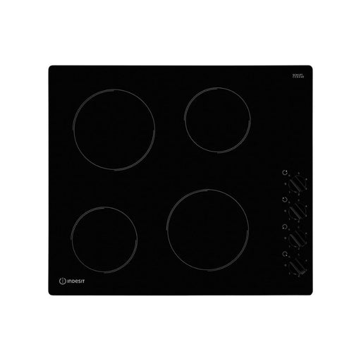 Indesit RI 860 C 60cm Ceramic Hob - Black - Unbeatable Bathrooms