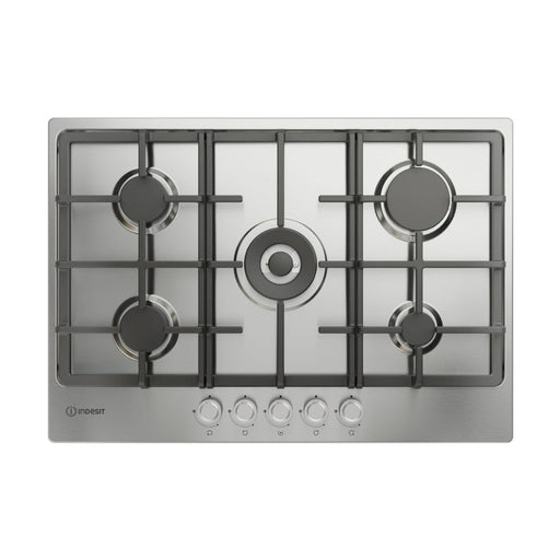 Indesit THP 751 W/IX/I 1 75cm Gas Hob - St/Steel - Unbeatable Bathrooms