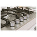 Indesit THP 751 W/IX/I 1 75cm Gas Hob - St/Steel - Unbeatable Bathrooms