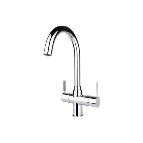InSinkErator 3N1 Lecce J Shape Steaming Hot Tap & Tank - Chrome - Unbeatable Bathrooms