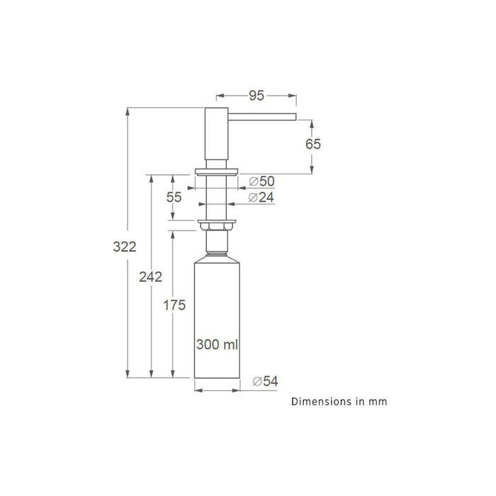 InSinkErator Soap Dispenser - Unbeatable Bathrooms