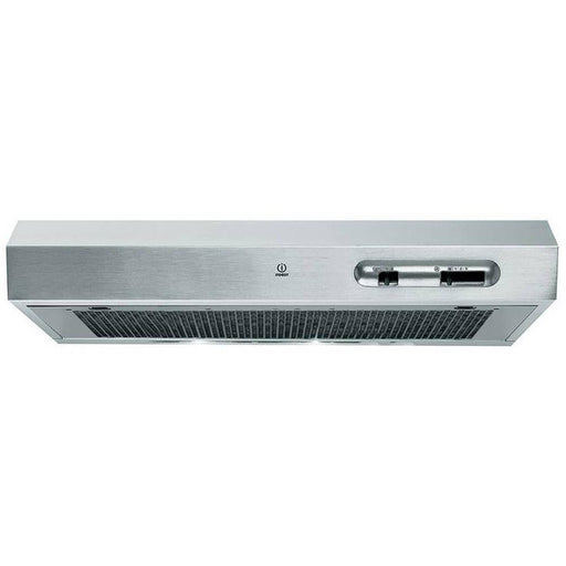 Indesit ISLK 66 LS X 60cm Visor Hood - Stainless Steel - Unbeatable Bathrooms