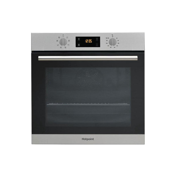 Hotpoint Built In Single Electric Oven - Stainless Steel - Unbeatable Bathrooms
