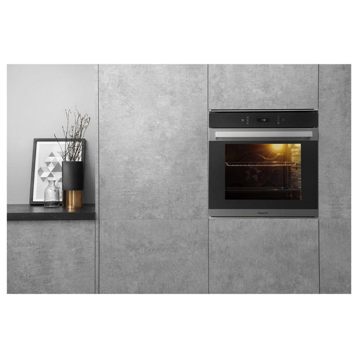 Hotpoint SI7 871 SC IX Built In Single Electric Oven - Stainless Steel - Unbeatable Bathrooms
