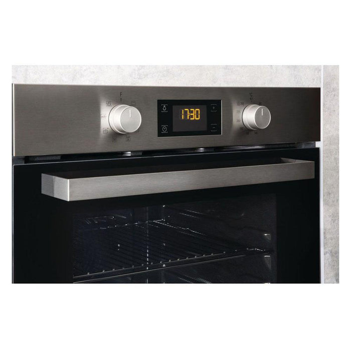 Hotpoint SA3 540 H IX Built In Single Electric Oven - Stainless Steel - Unbeatable Bathrooms