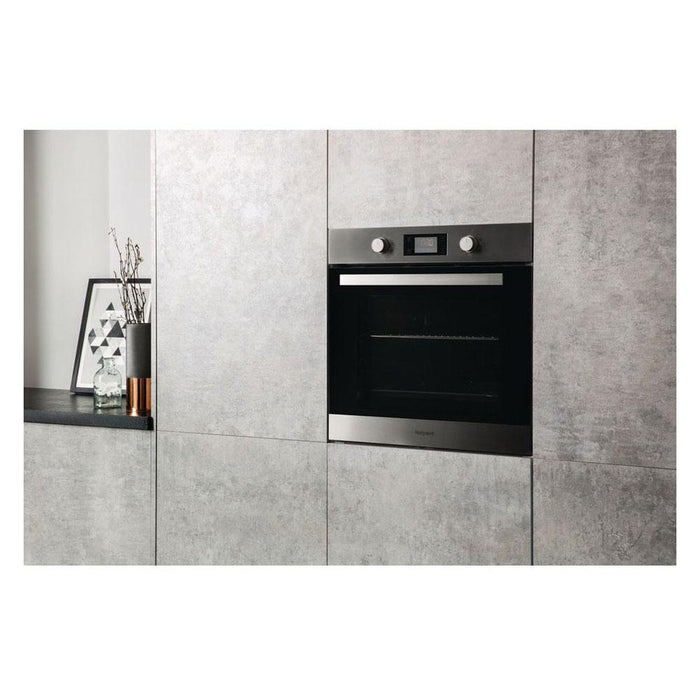 Hotpoint SA3 540 H IX Built In Single Electric Oven - Stainless Steel - Unbeatable Bathrooms