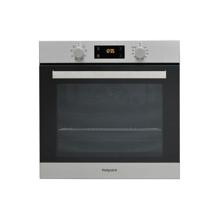 Hotpoint SA3 540 H IX Built In Single Electric Oven - Stainless Steel - Unbeatable Bathrooms