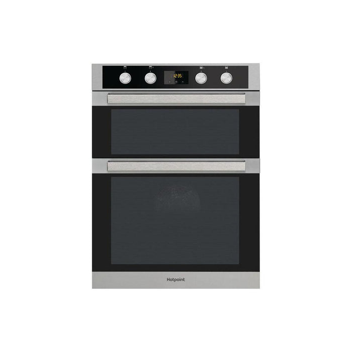 Hotpoint DKD5 841 J C IX Built In Double Electric Oven - Stainless Steel - Unbeatable Bathrooms
