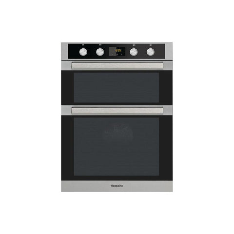 Hotpoint DKD5 841 J C IX Built In Double Electric Oven - Stainless Steel - Unbeatable Bathrooms