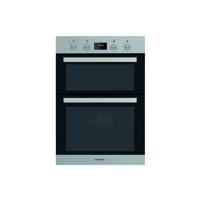 Hotpoint DKD3 841 IX Built In Double Electric Oven - Stainless Steel - Unbeatable Bathrooms