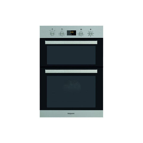 Hotpoint DKD3 841 IX Built In Double Electric Oven - Stainless Steel - Unbeatable Bathrooms