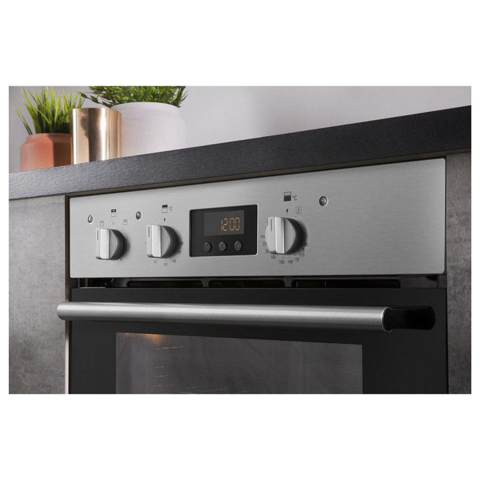 Hotpoint DU2 540 IX Built Under Double Electric Oven - Stainless Steel - Unbeatable Bathrooms