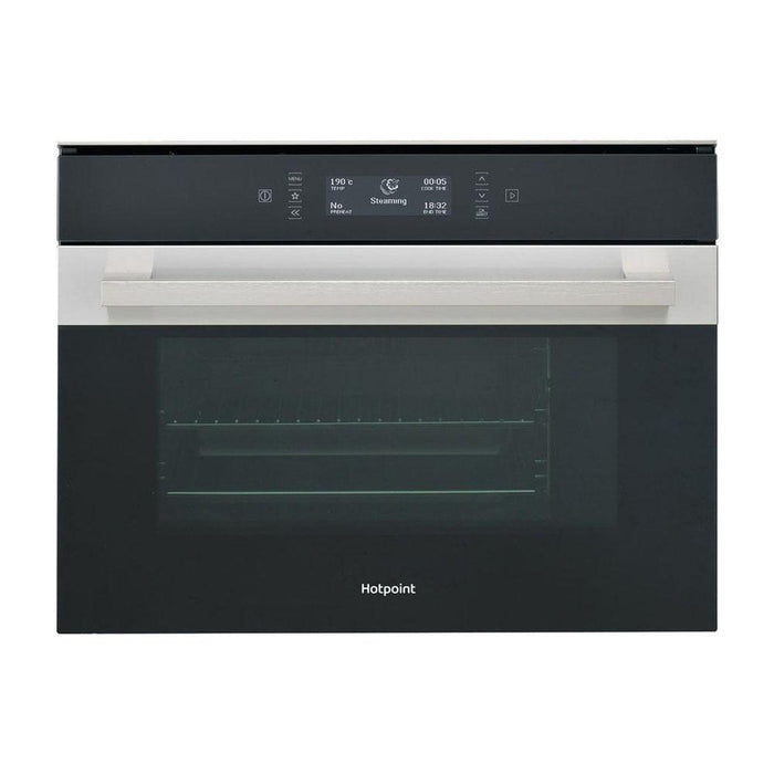 Hotpoint MS 998 IX H Built In Combination Steam Oven - Black & Stainless Steel - Unbeatable Bathrooms