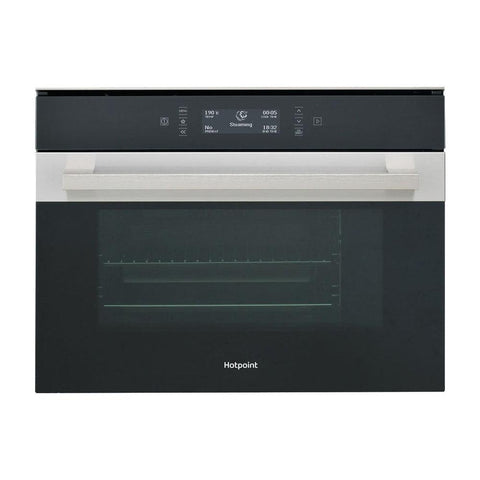 Hotpoint MS 998 IX H Built In Combination Steam Oven - Black & Stainless Steel - Unbeatable Bathrooms