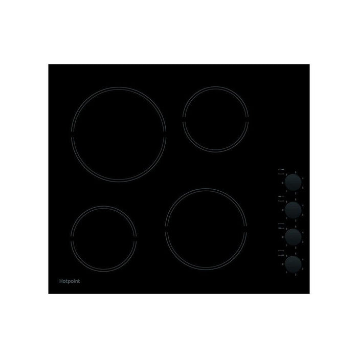 Hotpoint HR 619 CH 60cm Ceramic Hob - Black - Unbeatable Bathrooms