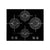 Hotpoint FTGHG 641 D/HBK 60cm Gas on Glass Hob - Black - Unbeatable Bathrooms