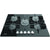Hotpoint FTGHG 751 D/HBK 75cm Gas on Glass Hob - Black - Unbeatable Bathrooms
