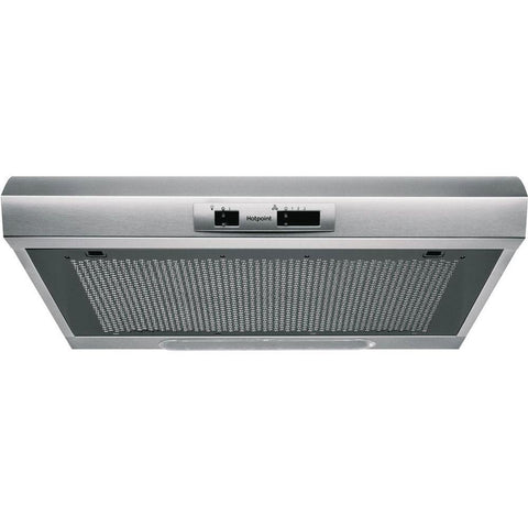 Hotpoint PSLMO 65F LS X 60cm Visor Hood - Silver - Unbeatable Bathrooms