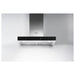 Hotpoint Curved Glass Chimney Hood - Stainless Steel - Unbeatable Bathrooms