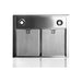 Hotpoint PHBS6.8FLTIX 60cm Box Chimney Hood - Stainless Steel - Unbeatable Bathrooms