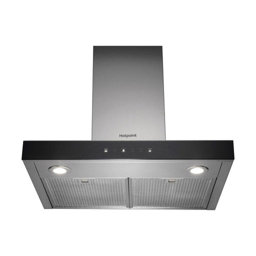 Hotpoint PHBS6.8FLTIX 60cm Box Chimney Hood - Stainless Steel - Unbeatable Bathrooms