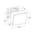 Hotpoint PHVP 8.7F LT K 80cm Angled Glass Chimney Hood - Black - Unbeatable Bathrooms