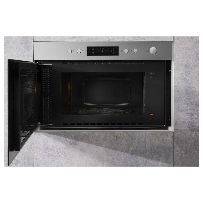 Hotpoint MN 314 IX H Built In Microwave & Grill - Stainless Steel - Unbeatable Bathrooms