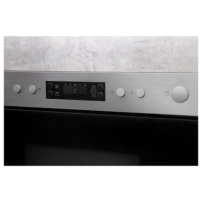 Hotpoint MN 314 IX H Built In Microwave & Grill - Stainless Steel - Unbeatable Bathrooms