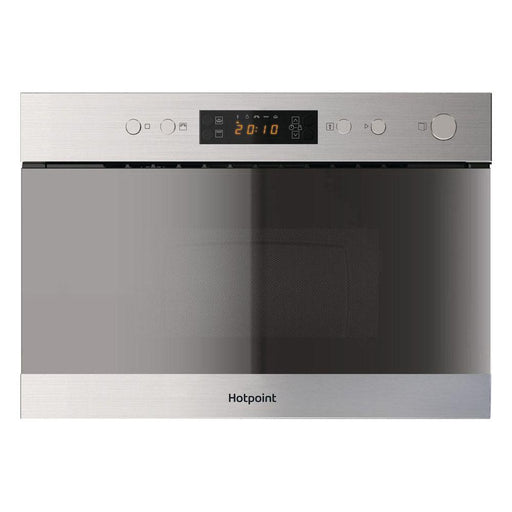 Hotpoint MN 314 IX H Built In Microwave & Grill - Stainless Steel - Unbeatable Bathrooms