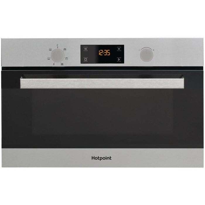 Hotpoint MD 344 IX H Built In Microwave & Grill - Stainless Steel - Unbeatable Bathrooms