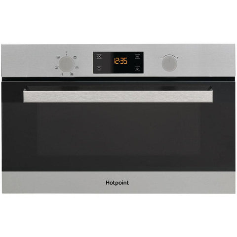 Hotpoint MD 344 IX H Built In Microwave & Grill - Stainless Steel - Unbeatable Bathrooms