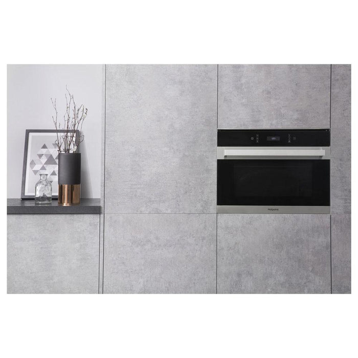 Hotpoint MP 776 IX H Built In Combi Microwave & Grill - Stainless Steel - Unbeatable Bathrooms