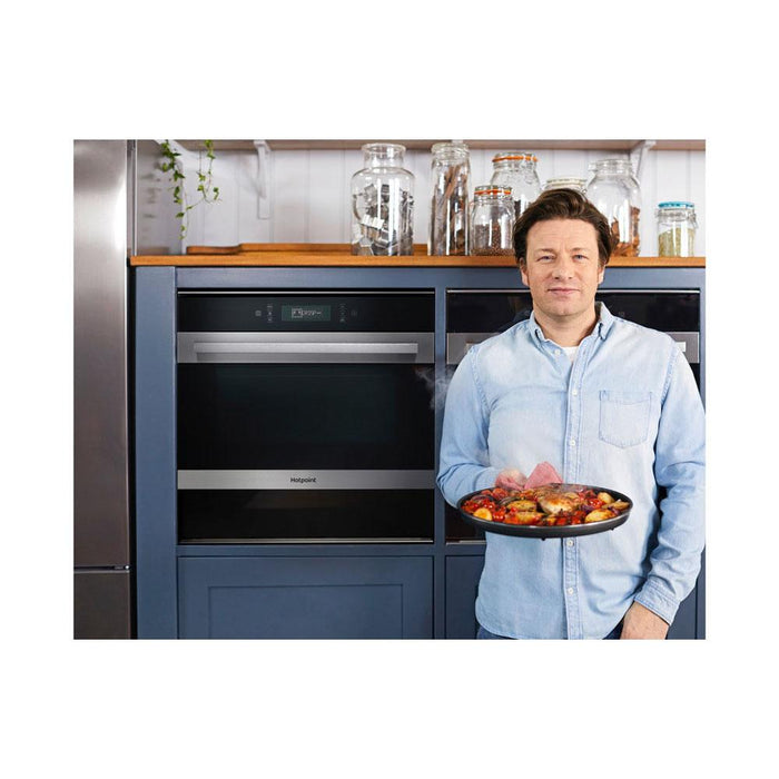 Hotpoint MP 776 IX H Built In Combi Microwave & Grill - Stainless Steel - Unbeatable Bathrooms