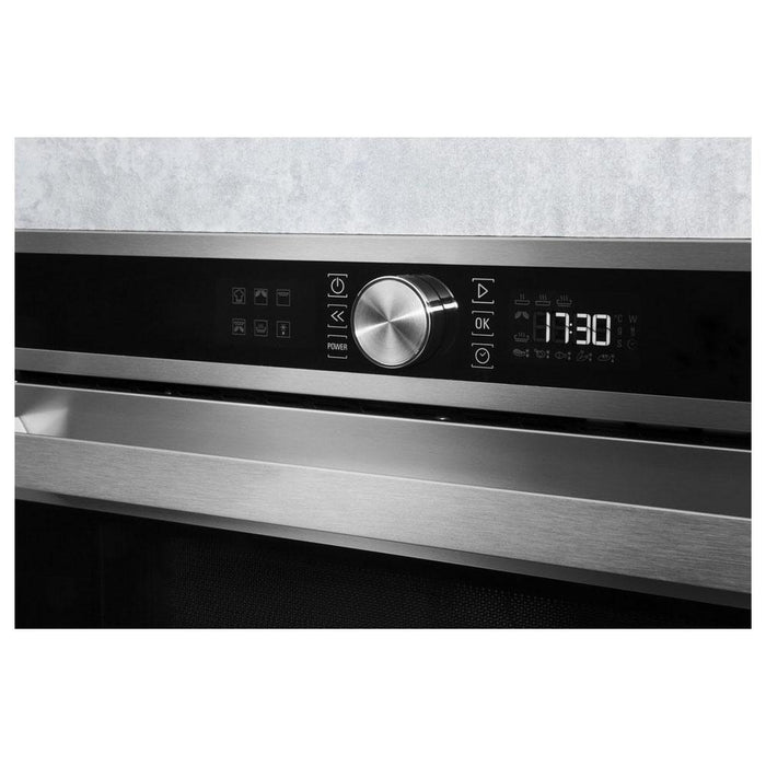 Hotpoint MD 554 IX H Built In Microwave & Grill - Stainless Steel - Unbeatable Bathrooms